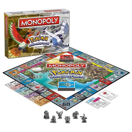 Pokemon Johto Monopoly Game